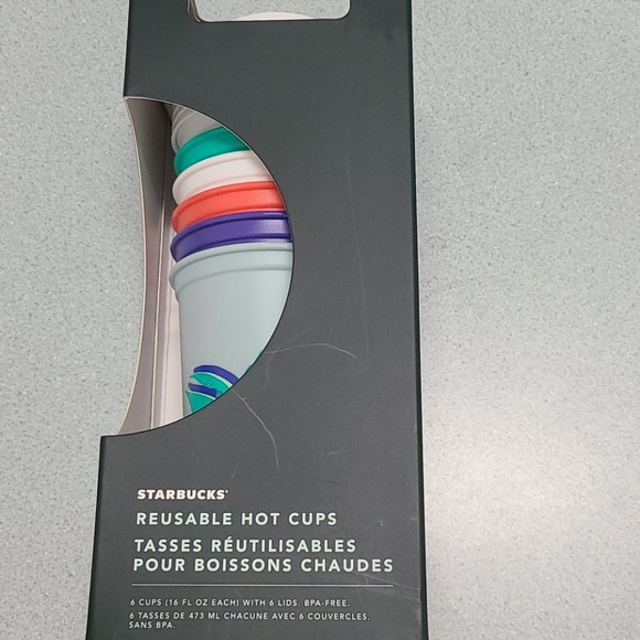 NWT Starbucks Summer 2020 Reusable Hot Cups